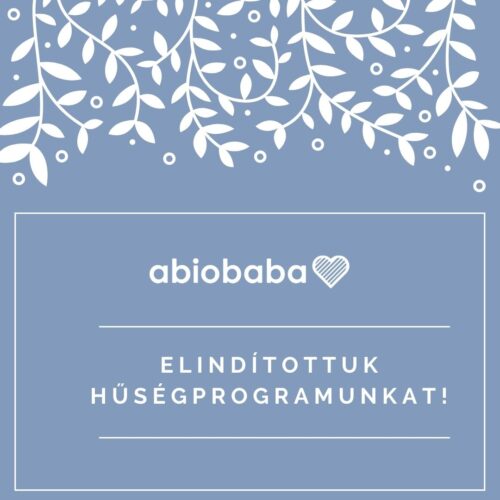 Példa Instagram bejegyzés: abiobaba hűségprogram.